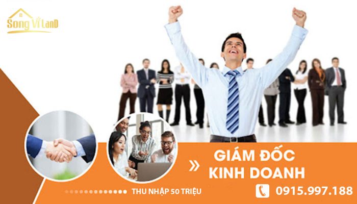 tuyển dụng giám đốc kinh doanh bất đống sản thanh hoá